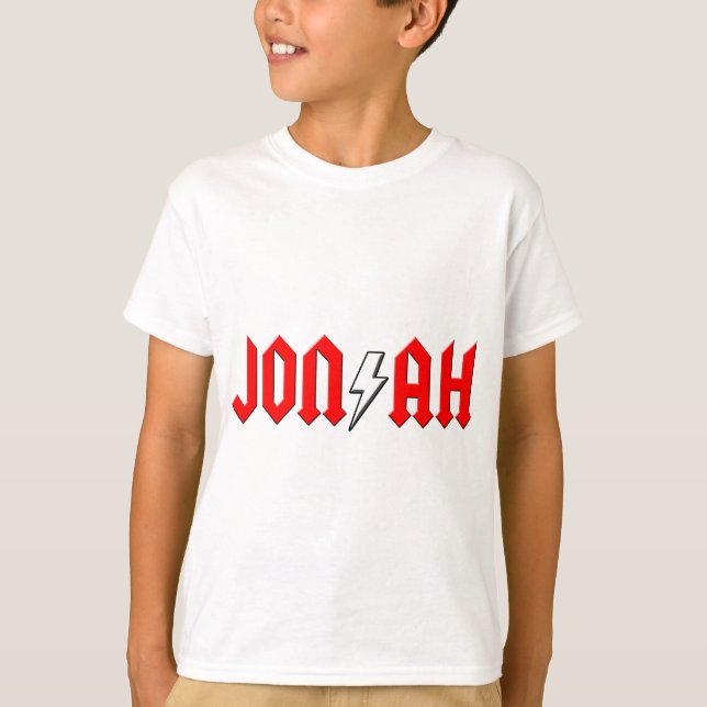 camisa de encargo del rock-and-roll de JONAH (Anverso)