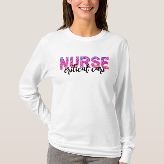 Camisa de enfermera personalizada (Anverso)
