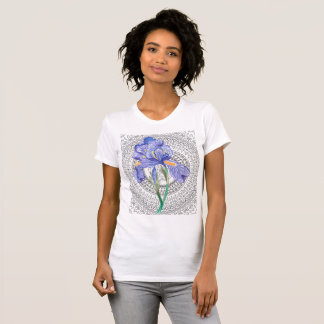 camisa de ensueño de flor para mujeres