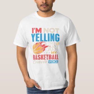 Camisa de entrenador de baloncesto
