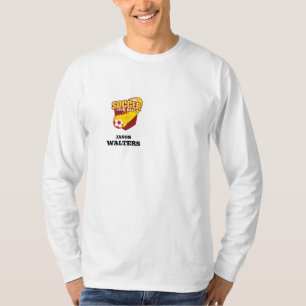 Camisa de equipo de fútbol con nombre