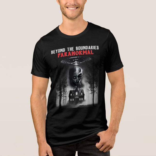 Camisa de equipo paranormal de los hombres (Anverso)