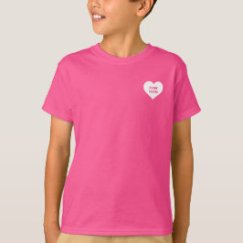 Camisa de equipo rosa de guerra de color