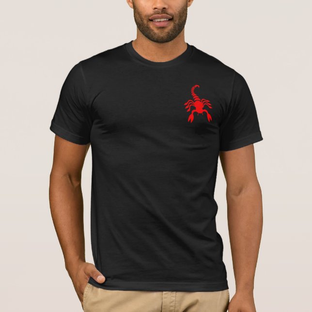 Camisa de Escorpión Roja (Anverso)