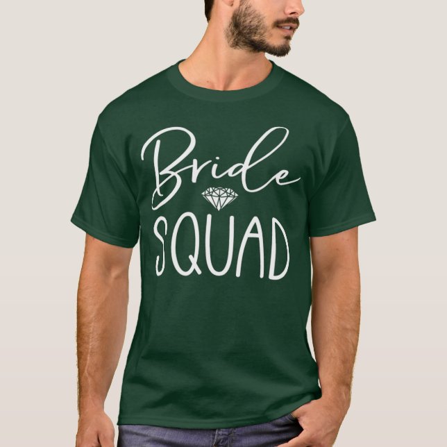 Camisa De Escuadrón De Novia Fiesta De Bachelorett (Anverso)