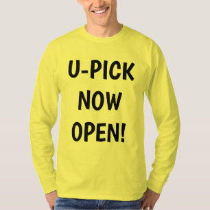 Camisa de espantapájaros de granjero, letrero de g