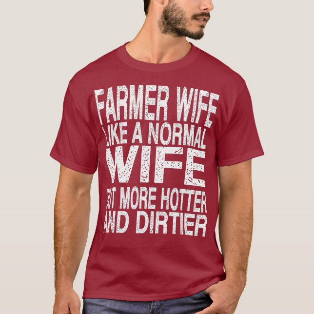Camisa De Esposa Campesina Para Mujer - Cultivo Vi (Anverso)