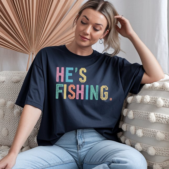 Camisa de esposa pesquera - Gracioso regalo de pes (fishing wife shirt, fishing gifts for wife, fishing t-shirts for women, fly fishing shirt for wife,)
