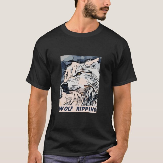 camisa de estafa de lobo (Anverso)