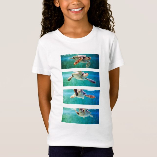 Camisa de estudio de tortuga marina de Loggerhead (Anverso)