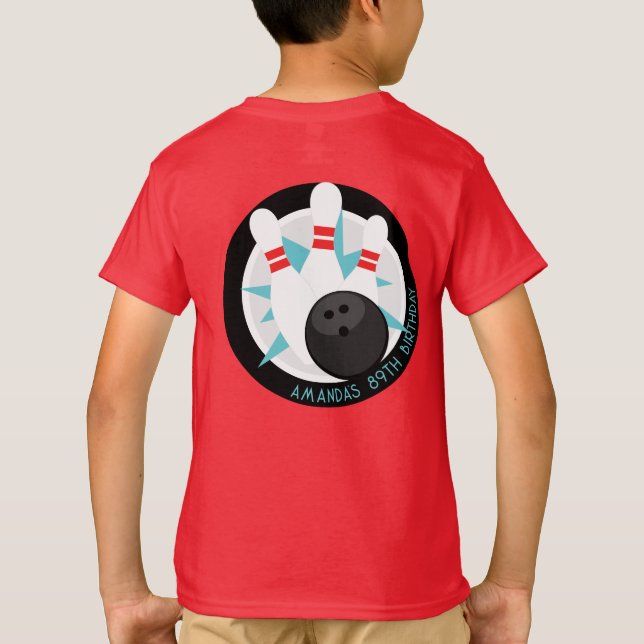 Camisa de evento Red Bowl + nombre en bolsillo del (Reverso)
