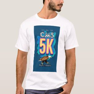 Camisa de eventos CMS 5K Run/Walk