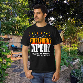 Camisa de experto en fuegos artificiales