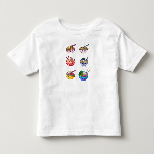 Camisa de fideos, suéter de arroz de Ramen, camise (Anverso)