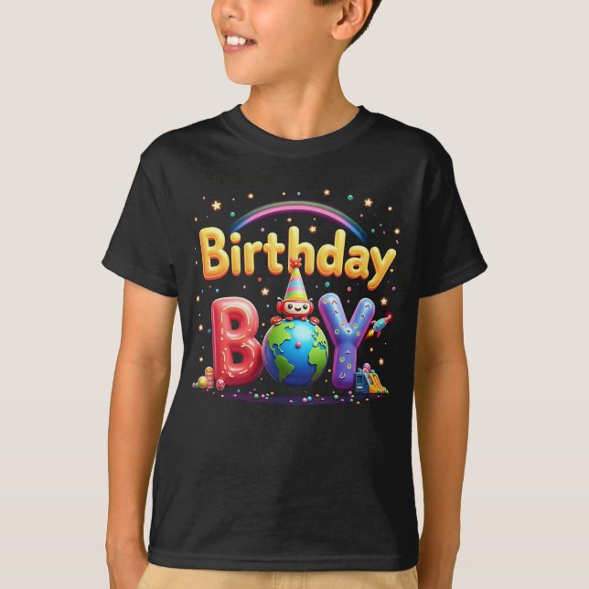 Camisa de Fiesta de B-Day para bebés - Tee de cump (Anverso)
