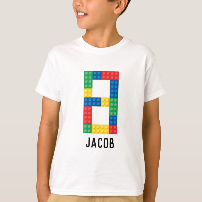 Camisa de Fiesta de bloques de construcción por oc (Anverso)