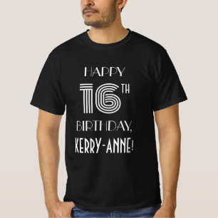 Camisa de fiesta de cumpleaños 16 inspirada en el