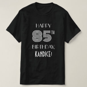 Camisa de fiesta de cumpleaños 85 inspirada en el
