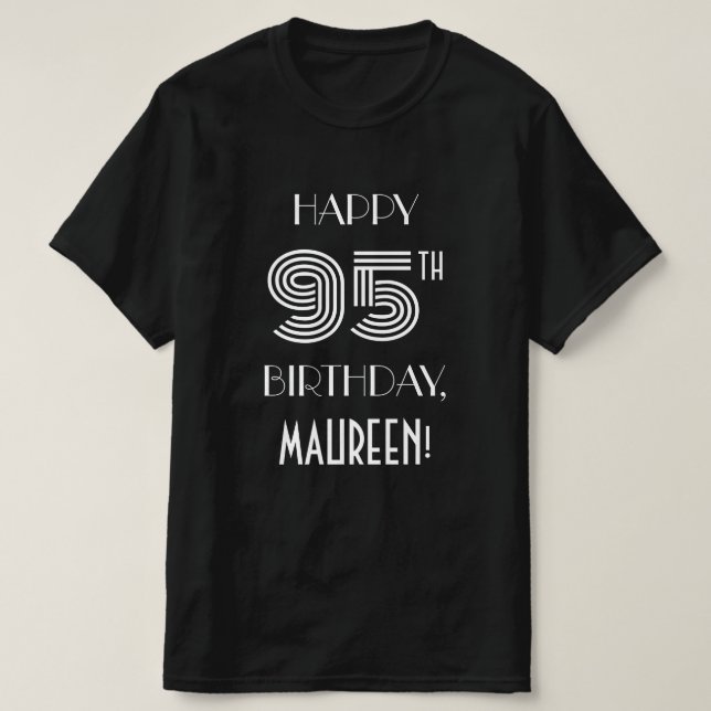 Camisa de fiesta de cumpleaños 95 inspirada en el  (Diseño del anverso)