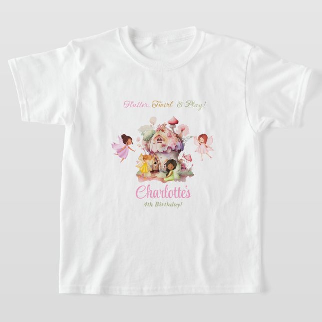 Camisa de fiesta de cumpleaños de flauta y torrent (Distribución)