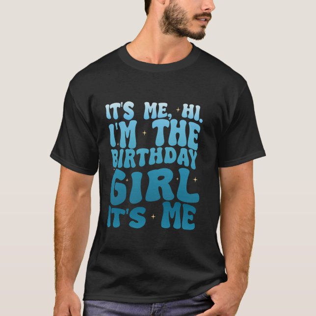 Camisa De Fiesta De Cumpleaños Soy Yo Hola, Soy La (Anverso)