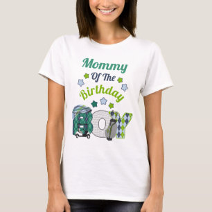 Camisa de Fiesta de golf Birthday Boy Shirt Mom