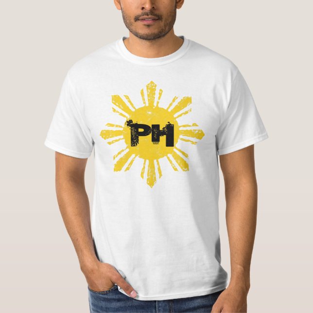 Camisa de Filipinas Sun pH (Anverso)