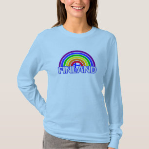 Camisa de Finlandia arcoiris - elegir estilo y col