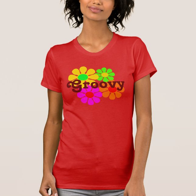 Camisa de flores Groovy (Anverso)