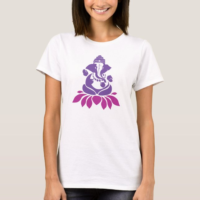 Camisa de Flowy de las mujeres de Ganesh (Anverso)
