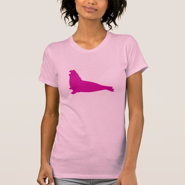 Camisa de foca elefante Fuschia (Anverso)