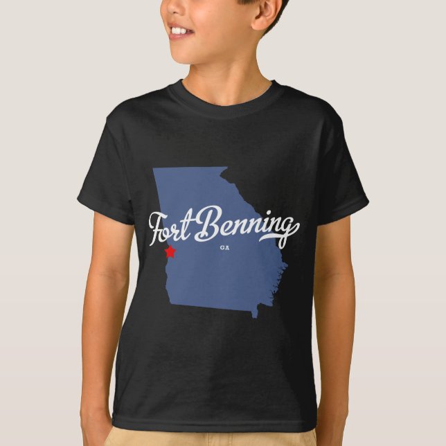 Camisa de Fort Benning Georgia GA (Anverso)