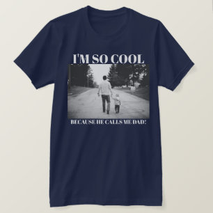 Camisa de fotos del Personalizado Guay Proud Dad