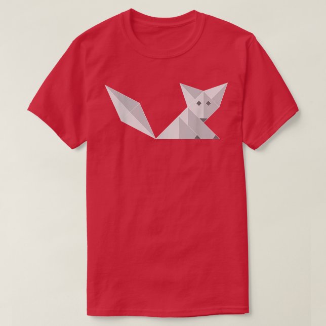 Camisa de Fox geométrica (Diseño del anverso)
