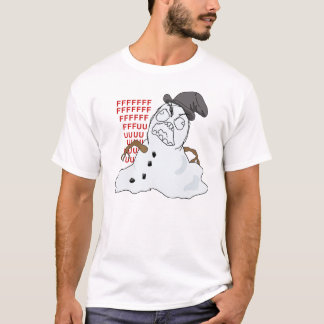 Camisa de fusión de Meme de la rabia del muñeco de