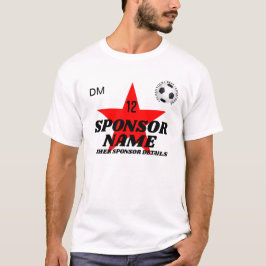 Camisa de fútbol crea tu propio equipo de fútbol