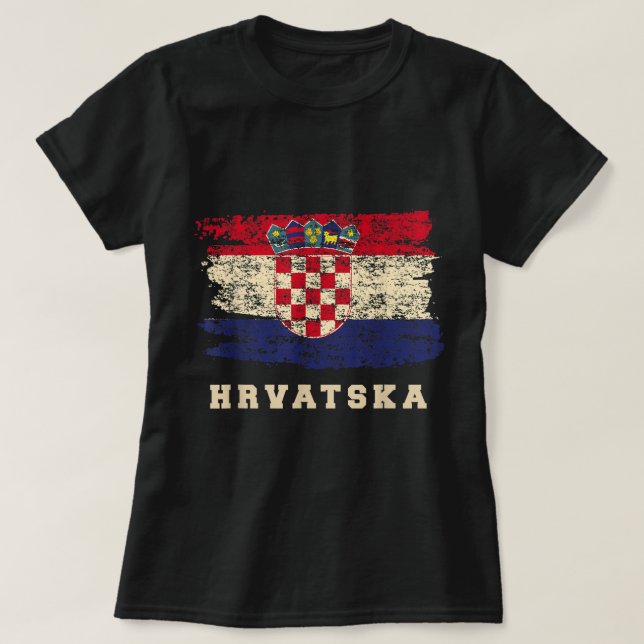 Camisa de fútbol Croacia 2018 Jersey croata (Diseño del anverso)