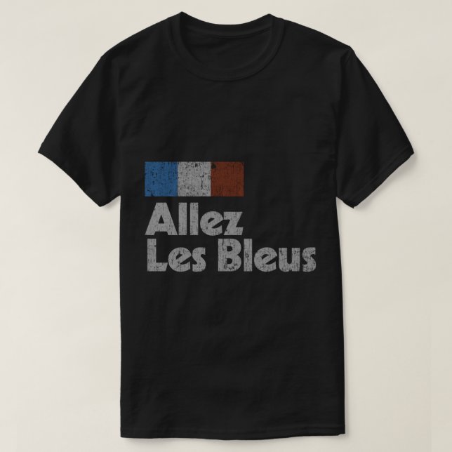 Camisa de fútbol Retro Francia 2018 Bandera france (Diseño del anverso)