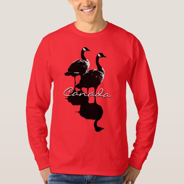 Camisa de ganso de Canadá personalizada (Anverso)