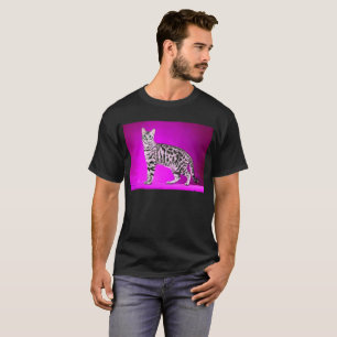 Camisa De Gato Bengala - Regalo Para Los Amantes D