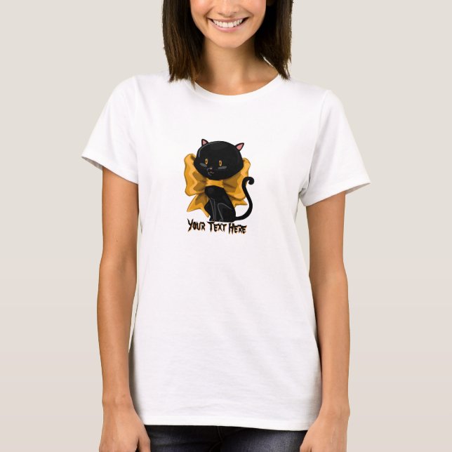 Camisa de gato negro (Anverso)