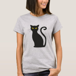 Camisa de gato negro
