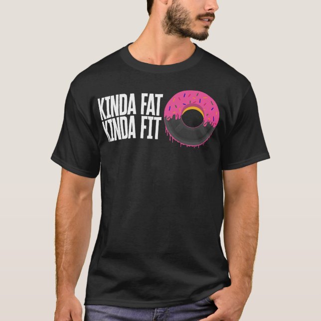 Camisa De Gimnasio, Algo De Grasa Como Tee Adecuad (Anverso)