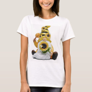 CAMISA DE GIRL GNOME AMANDO GIRASOLES