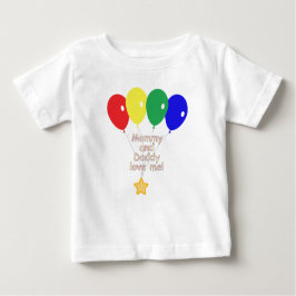 Camisa de globo para niños pequeños