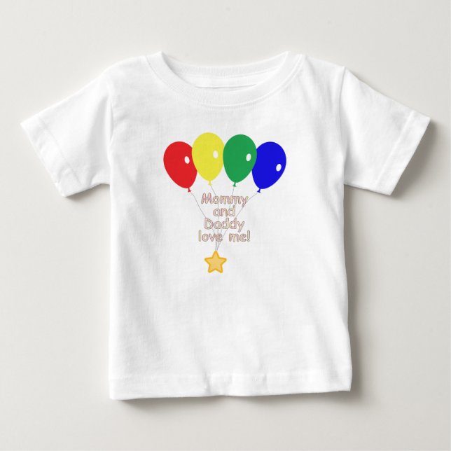Camisa de globo para niños pequeños (Anverso)