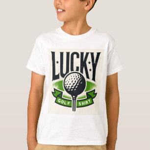 Camisa de golf afortunada