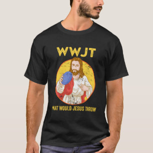 Camisa de Golf de Disco Qué Daría Jesús A Frisbee