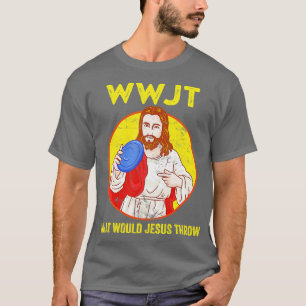 Camisa de Golf de Disco Qué Daría Jesús A Frisbee