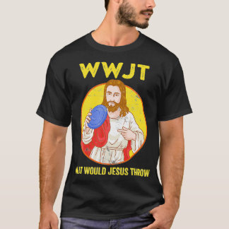 Camisa de Golf de Disco Qué Daría Jesús A Frisbee